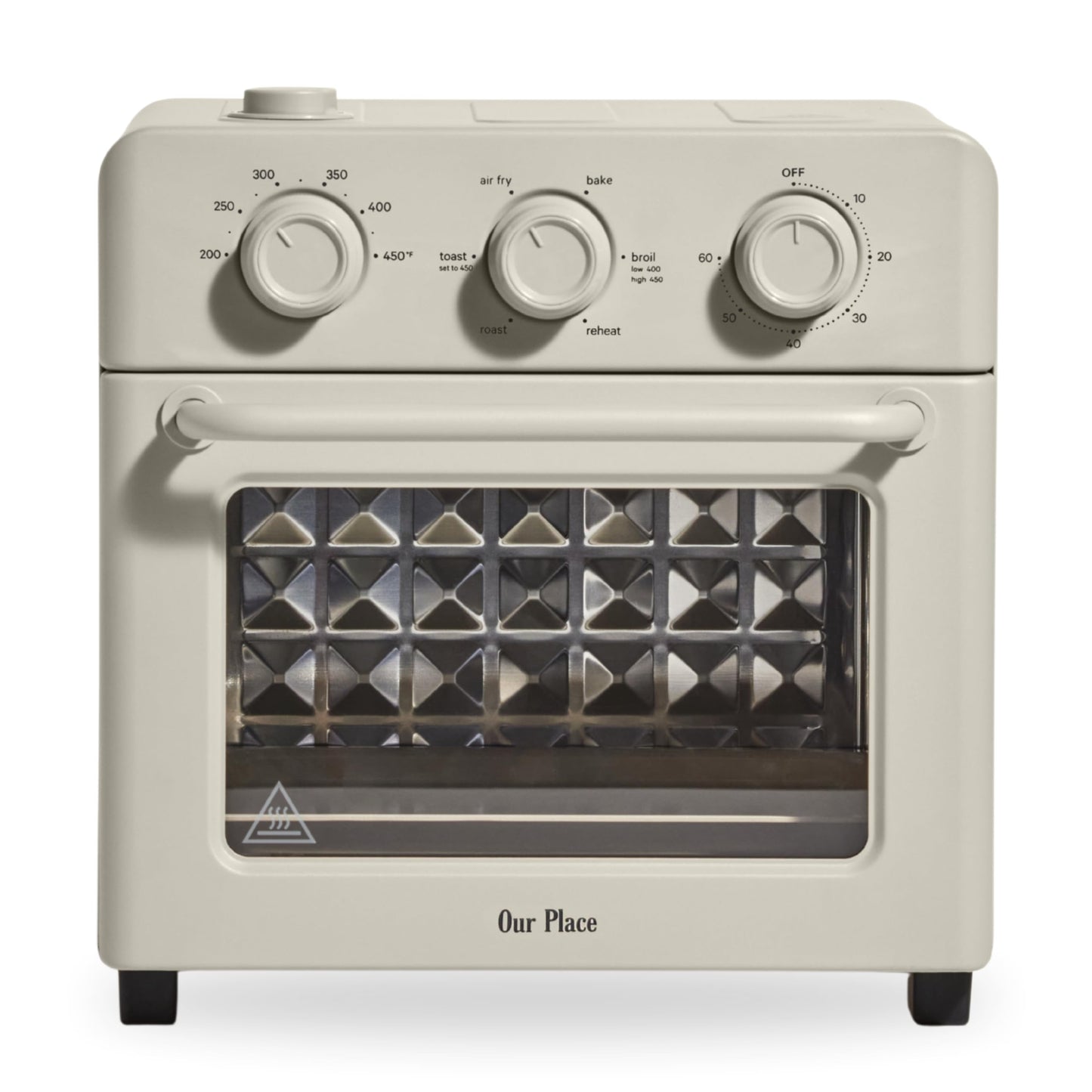 Compact Air Fryer Toaster Oven with Steam Infusion