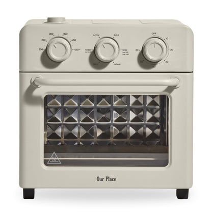 Compact Air Fryer Toaster Oven with Steam Infusion