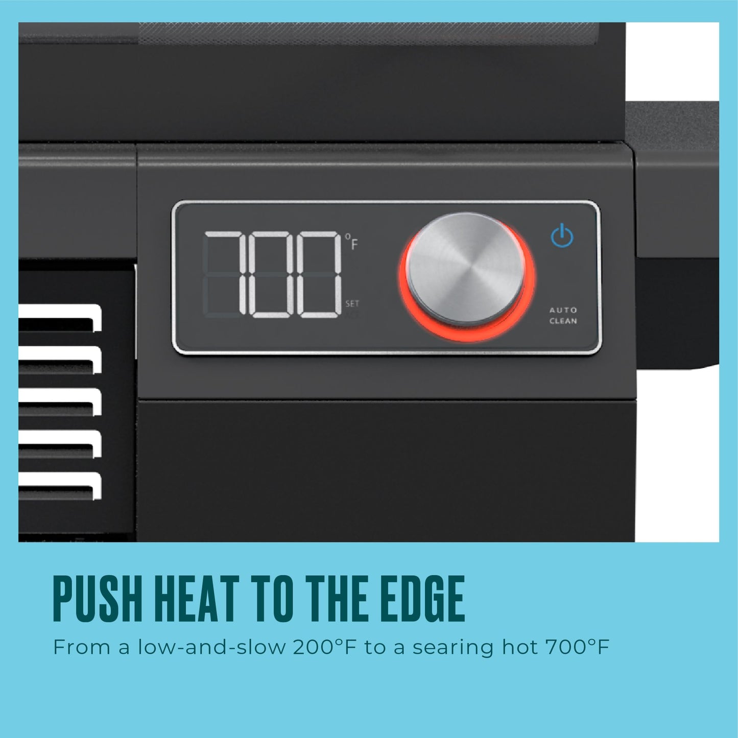 Electric Grill with Digital Temperature Control