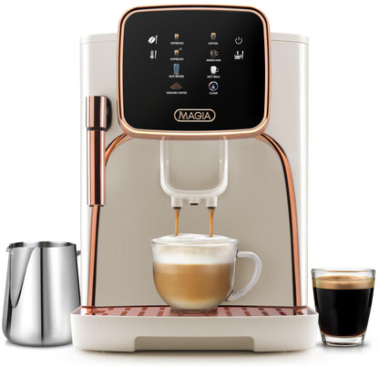 Automatic Espresso Machine with One-Touch Brewing