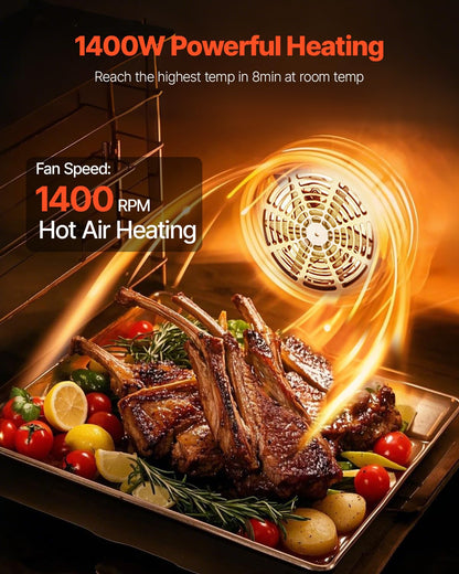 Commercial Convection Oven with High-Capacity Design