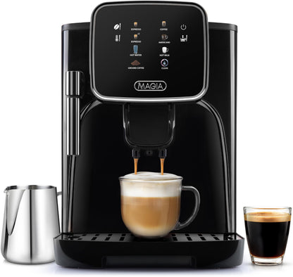 Automatic Espresso Machine with One-Touch Brewing