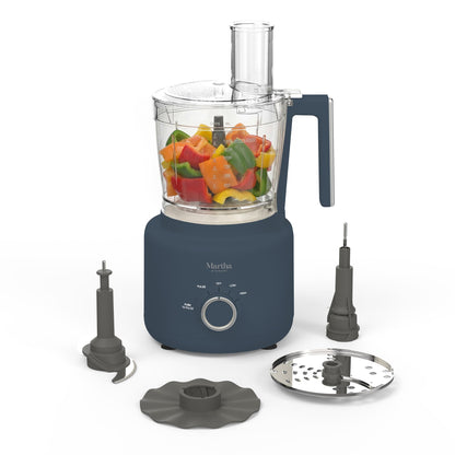 Food Processor with Multi-Function Prep Design