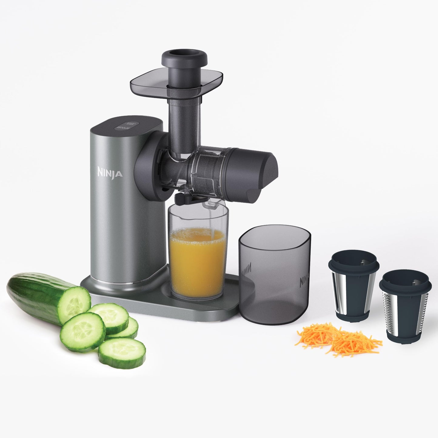 Cold Press Juicer with Adjustable Pulp Control
