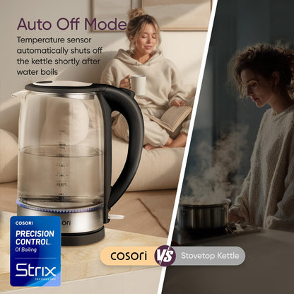 Electric Tea Kettle with Rapid Boil Technology