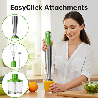 5-in-1 Immersion Blender with Variable Speed Control