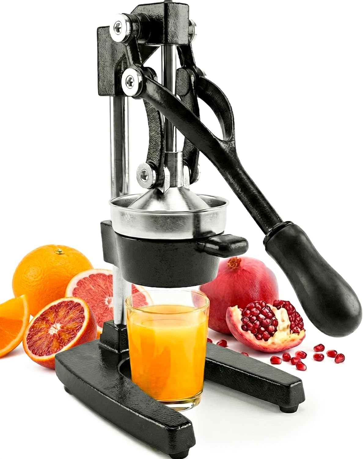 Cast Iron Citrus Juicer with Stainless Steel Cup