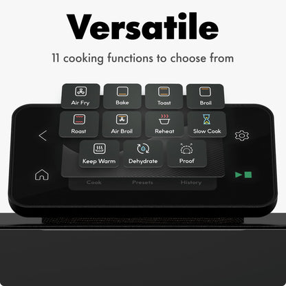11-in-1 Air Fryer Toaster Oven with Smart Controls