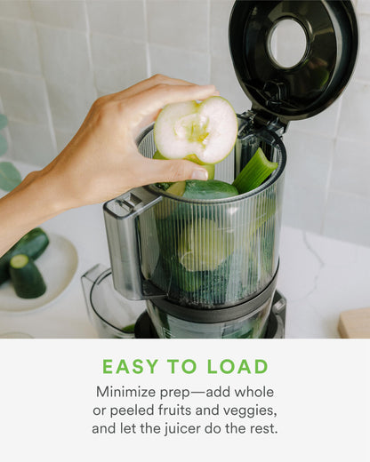 Cold Press Juicer with Hands-Free Self-Feeding
