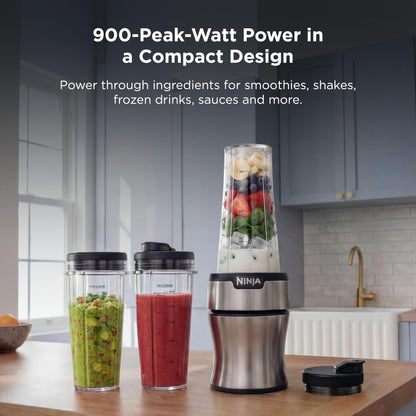 Compact Personal Blender with Single-Serve Cups