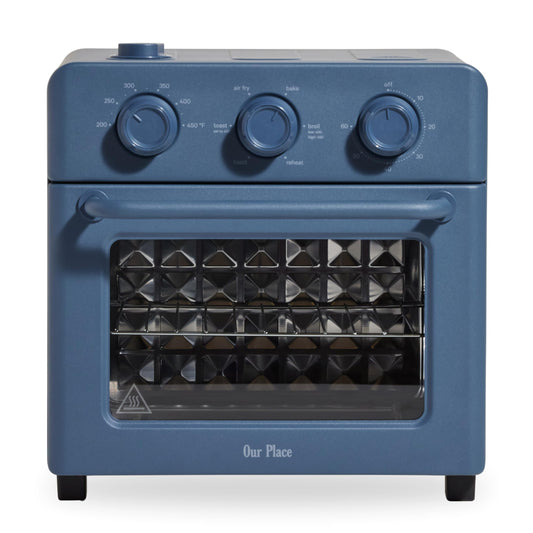 Compact Air Fryer Toaster Oven with Steam Infusion