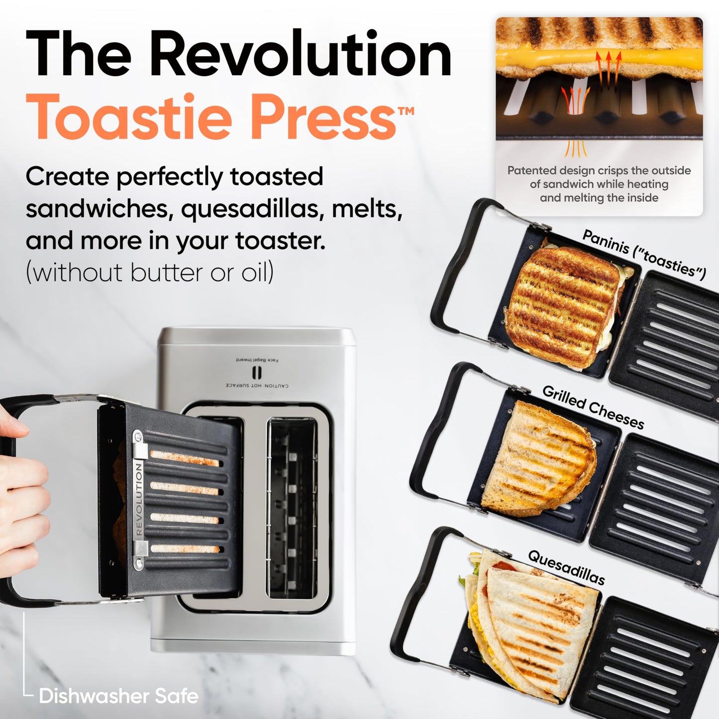 Smart Touchscreen Toaster with 7 Browning Levels
