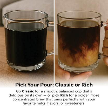 Coffee Maker with Multi-Style Brewing Options