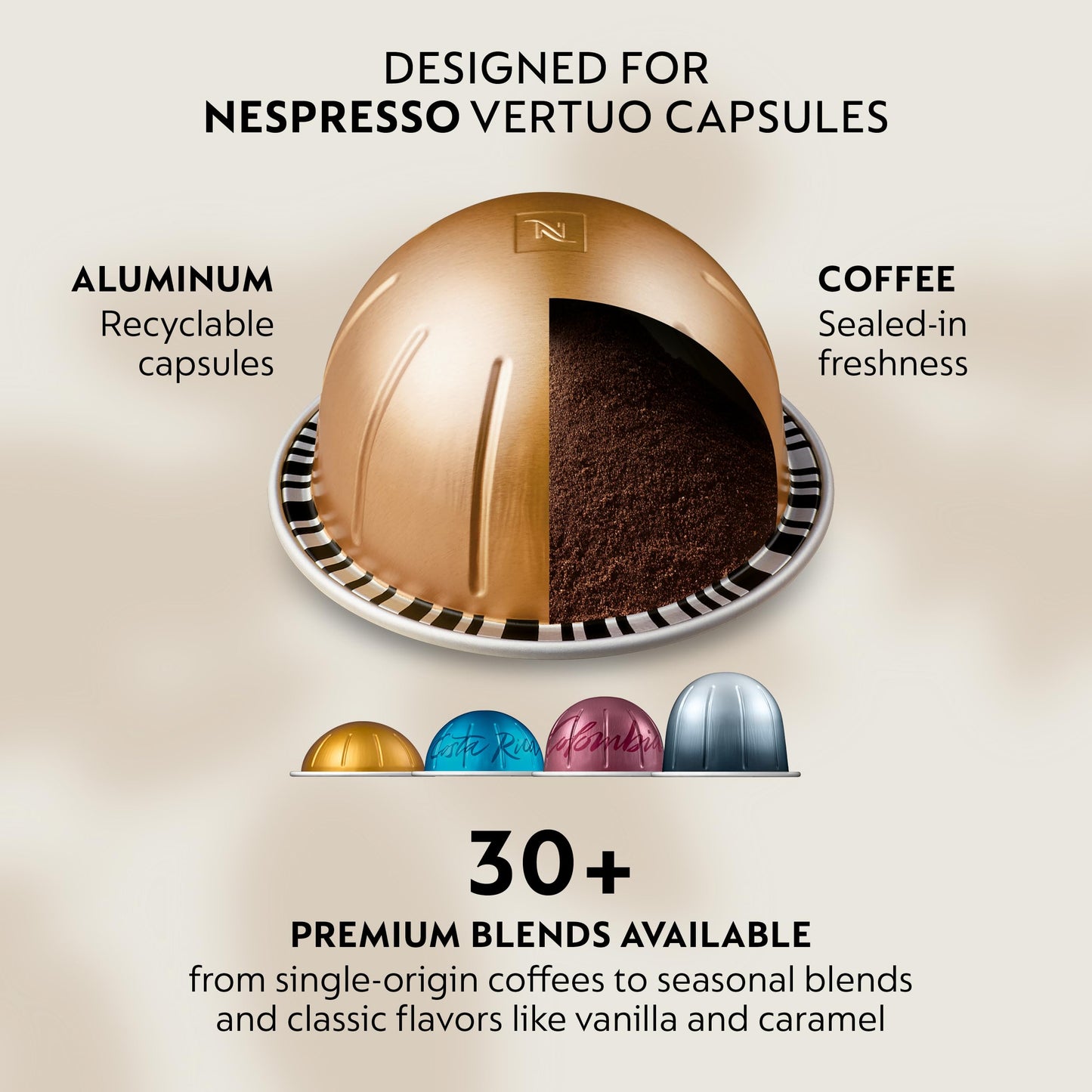Coffee & Espresso Maker with One-Touch Brewing