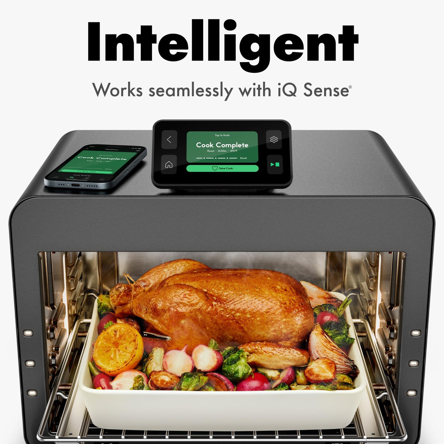 11-in-1 Air Fryer Toaster Oven with Smart Controls