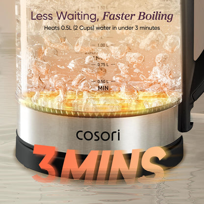 Electric Tea Kettle with Rapid Boil Technology