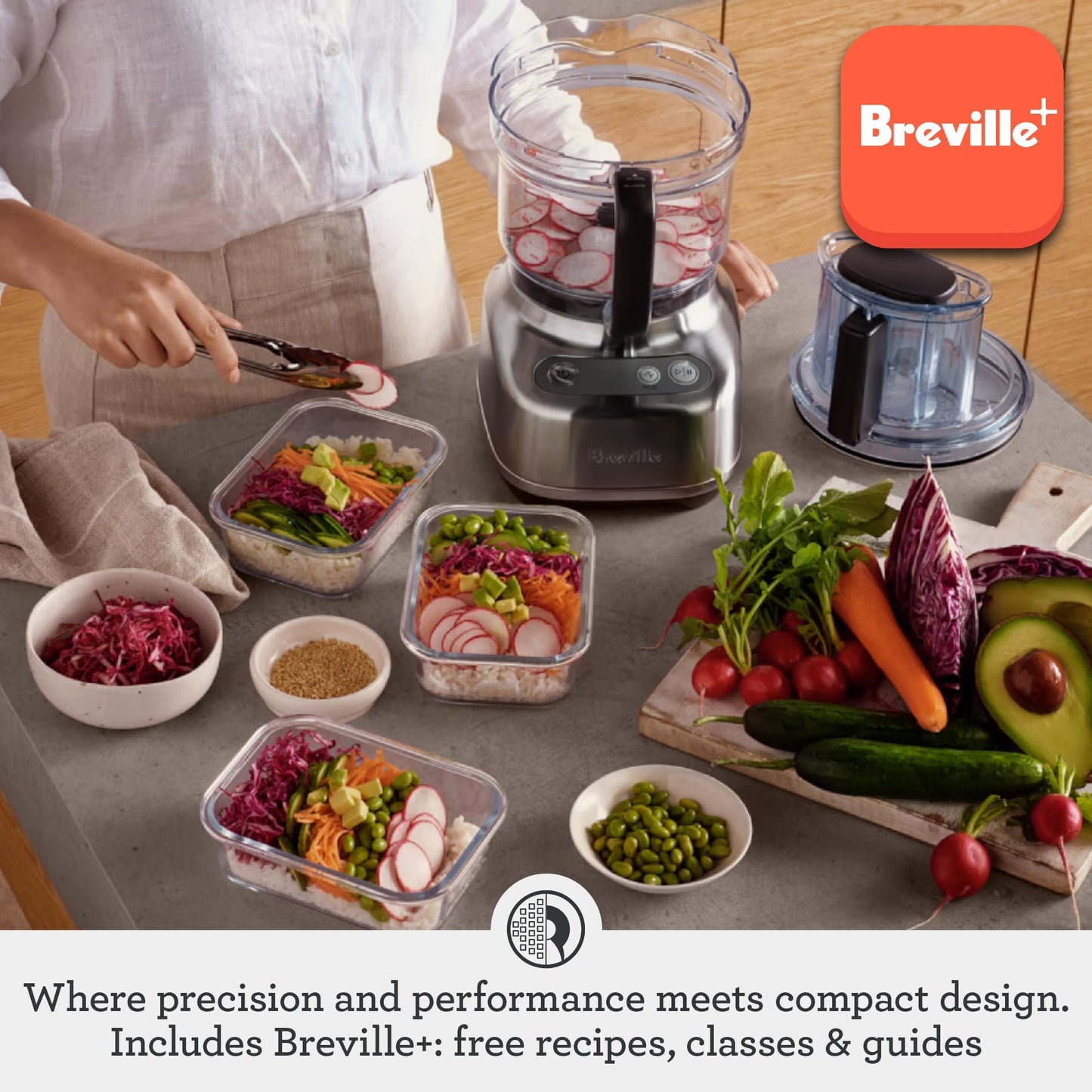 9-Cup Food Processor with Precision Slicing