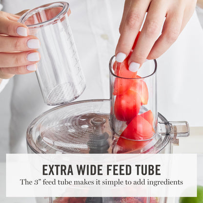 Food Processor with Multi-Function Prep Design