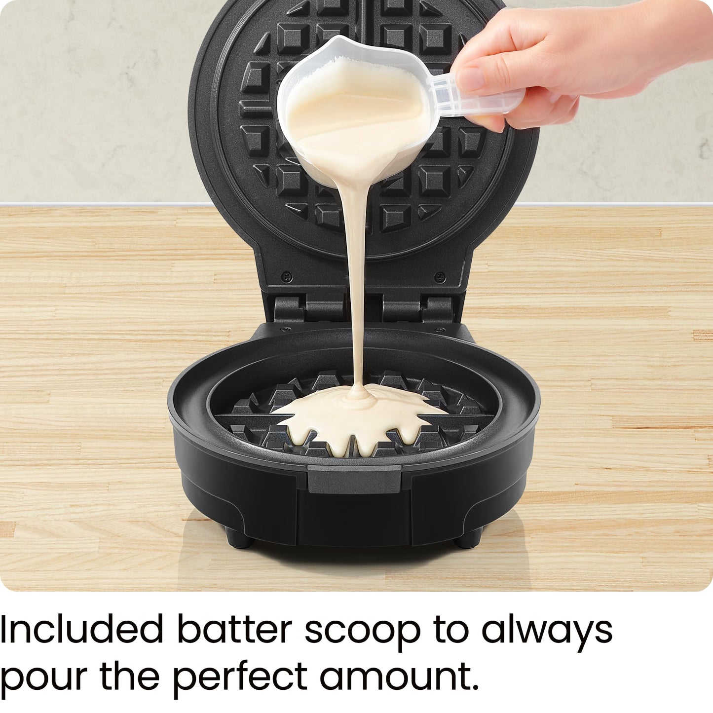 Waffle Maker with Adjustable Browning Control