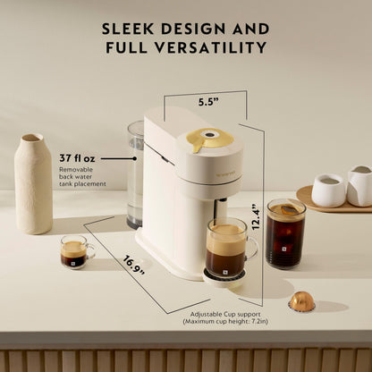 Coffee & Espresso Maker with One-Touch Brewing