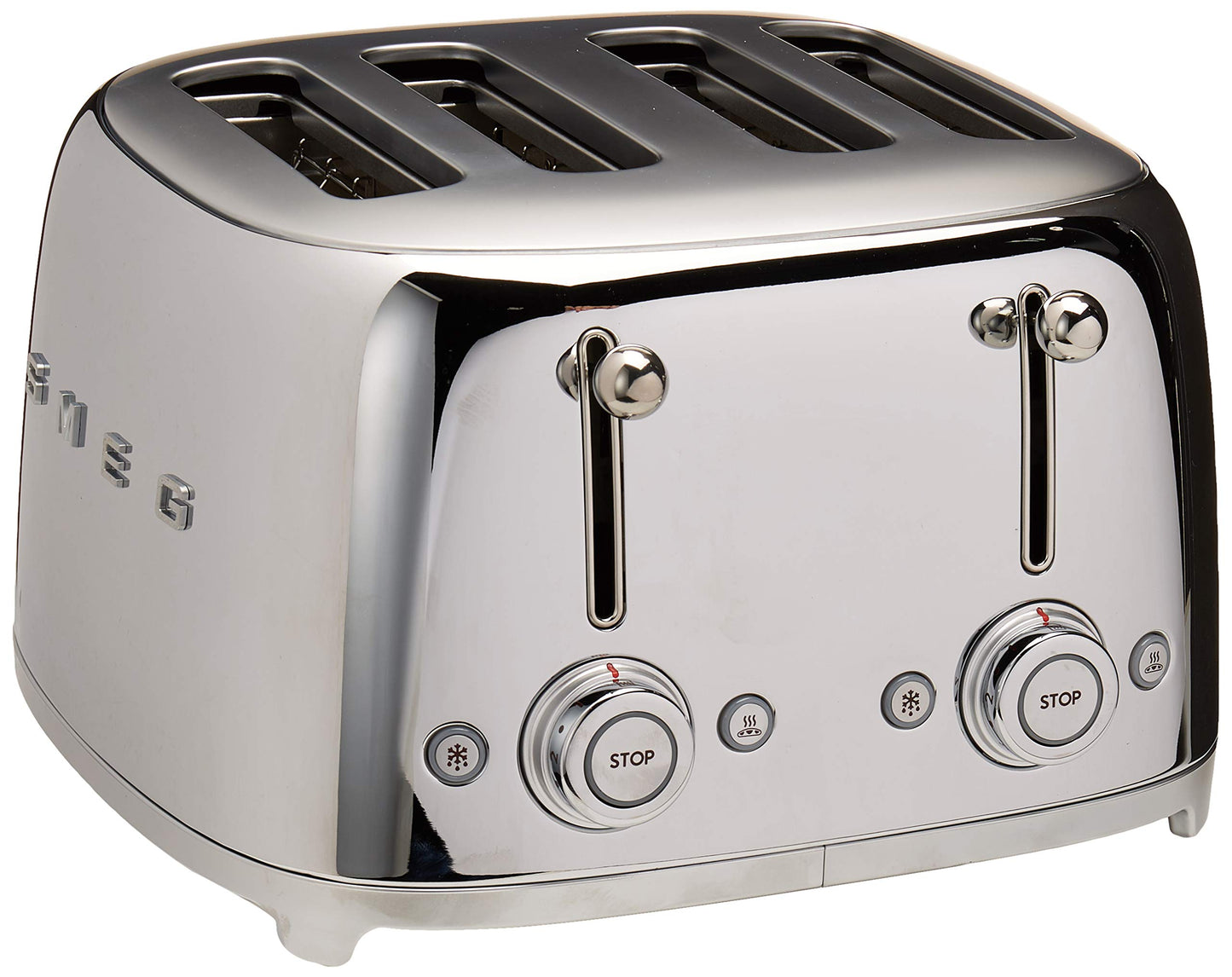 4-Slice Retro Toaster with Extra-Wide Slots