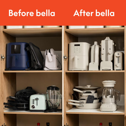 Bella 7 Piece Ceramic Non-Stick Cookware Set