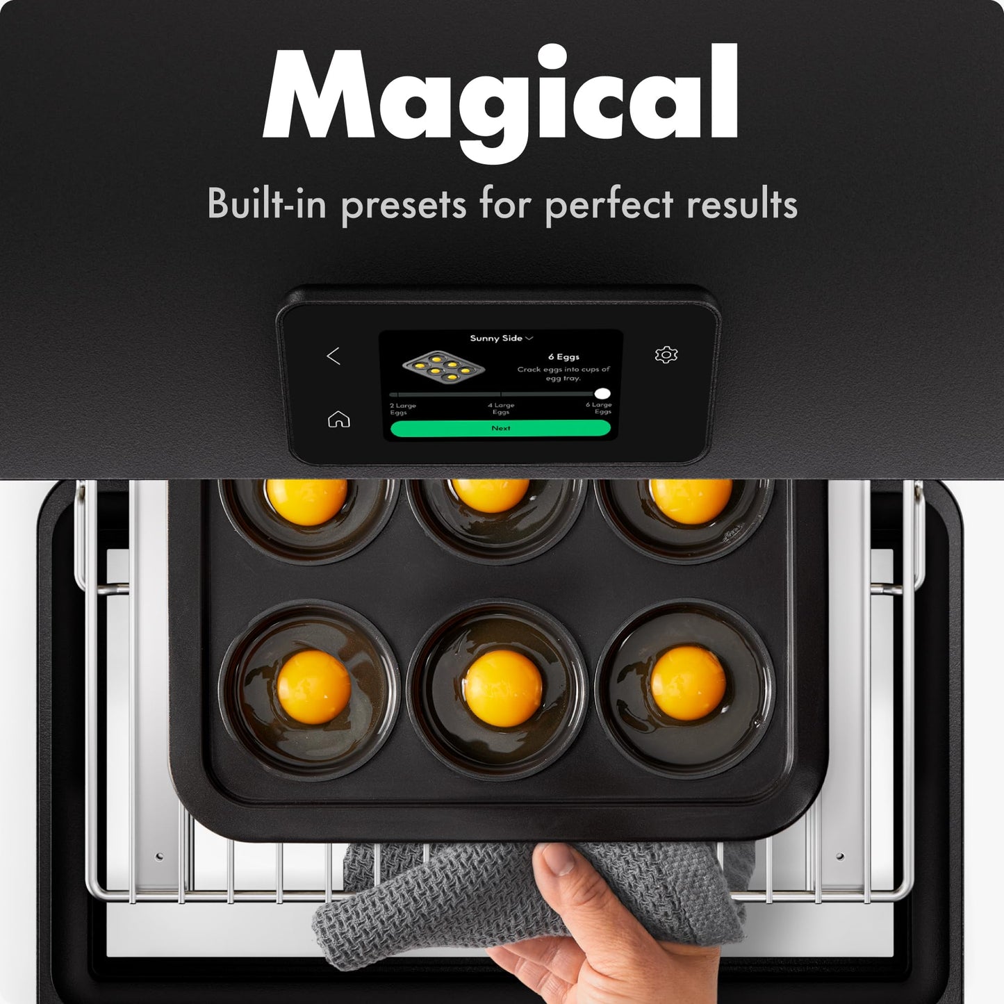 11-in-1 Air Fryer Toaster Oven with Smart Controls