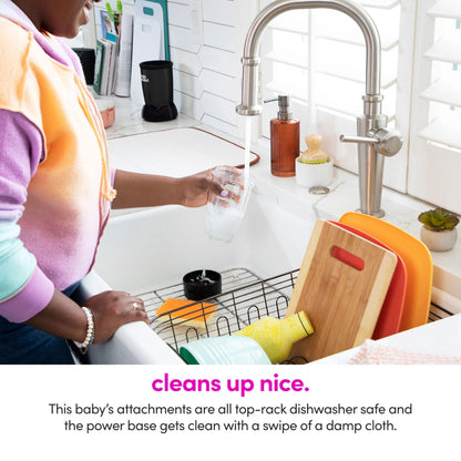 Compact Blender with 11-Piece Accessory Set