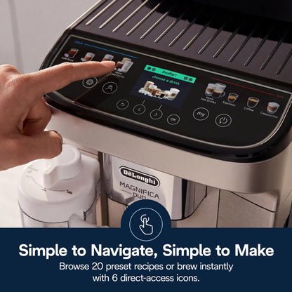 Automatic Espresso Machine with One-Touch Brewing