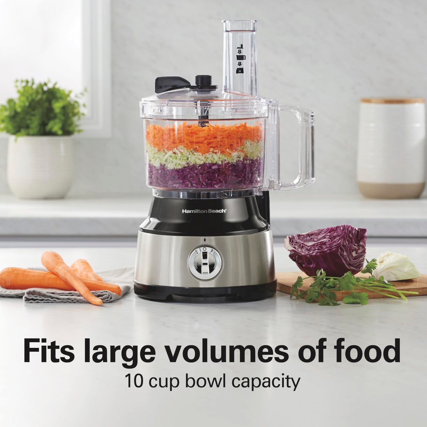 Food Processor & Vegetable Chopper with Slicing