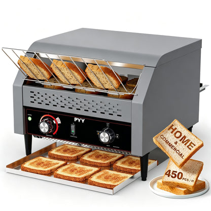 Commercial Conveyor Toaster with Stainless Steel Build
