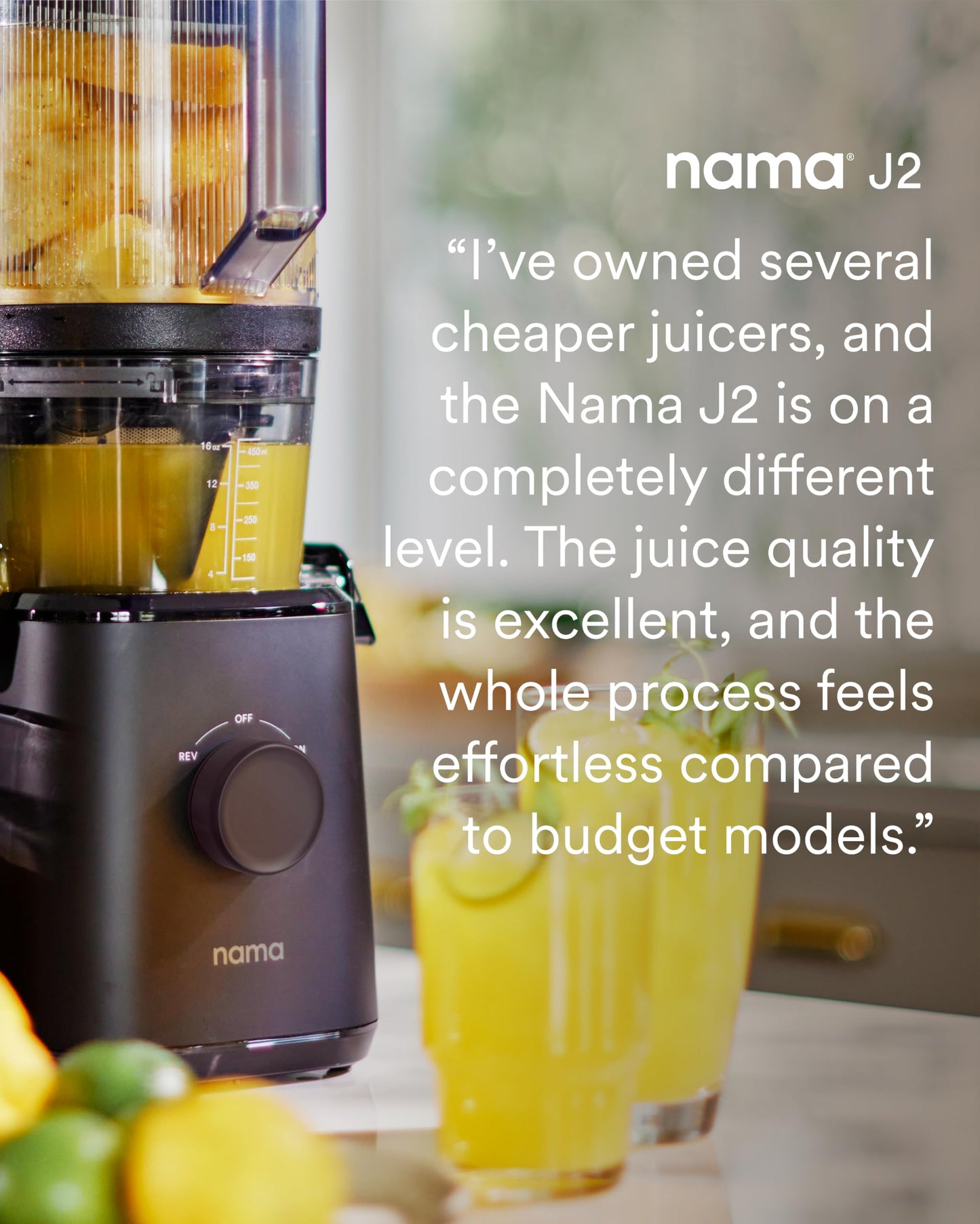Cold Press Juicer with Hands-Free Self-Feeding