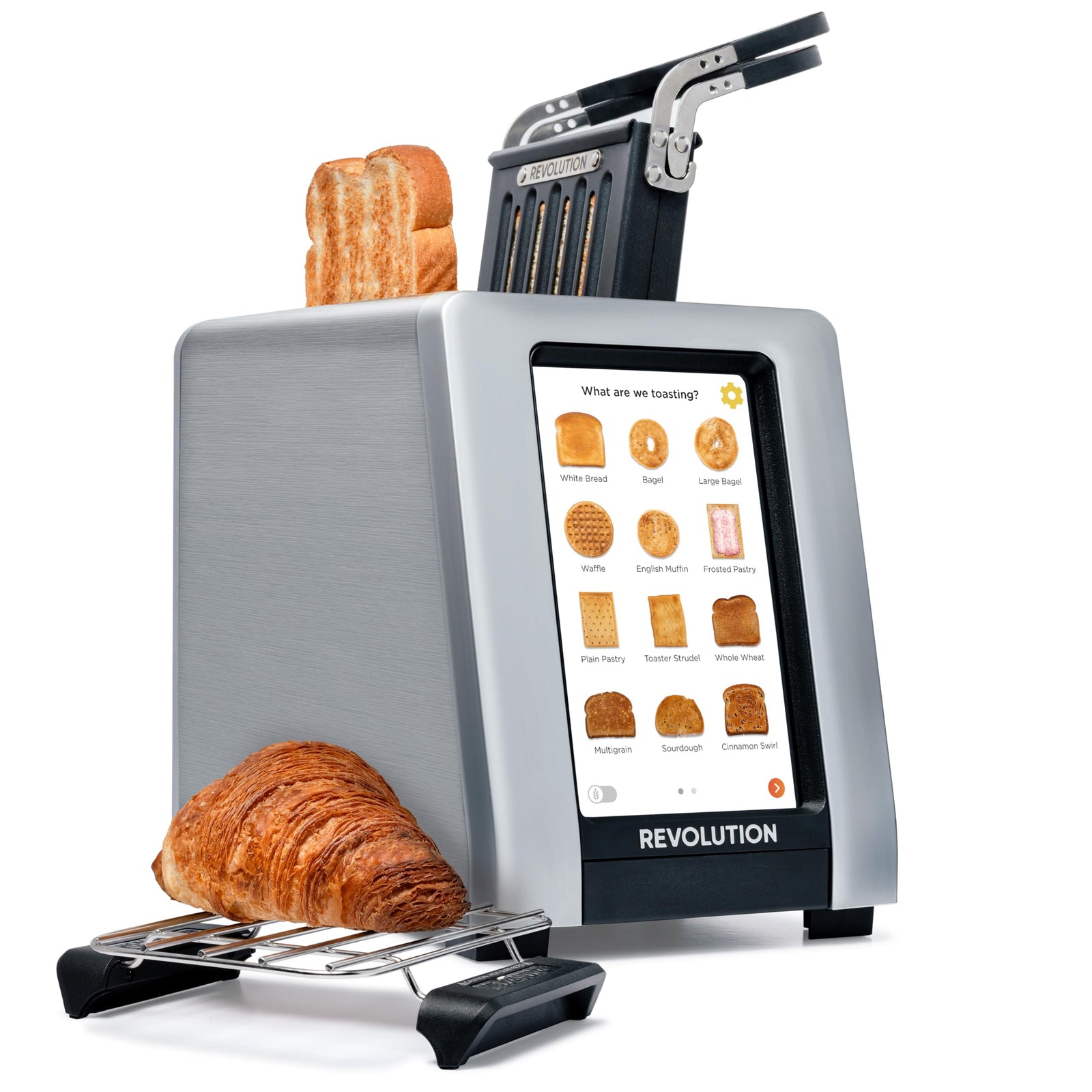 Smart Touchscreen Toaster with 7 Browning Levels