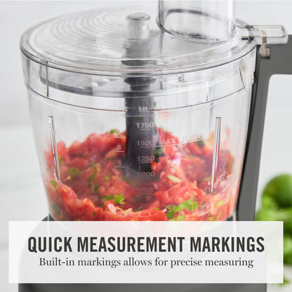 Food Processor with Multi-Function Prep Design