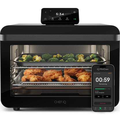 11-in-1 Air Fryer Toaster Oven with Smart Controls