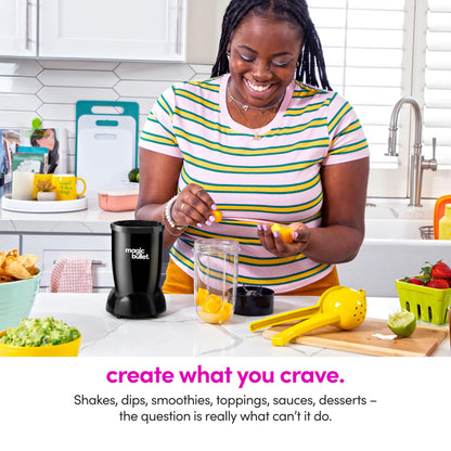 Compact Blender with 11-Piece Accessory Set