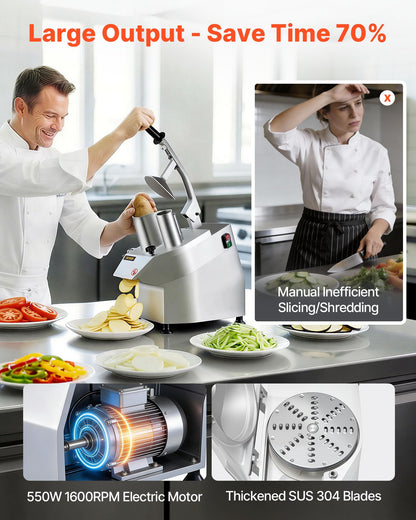 Food Processor with Multi-Function Prep Design