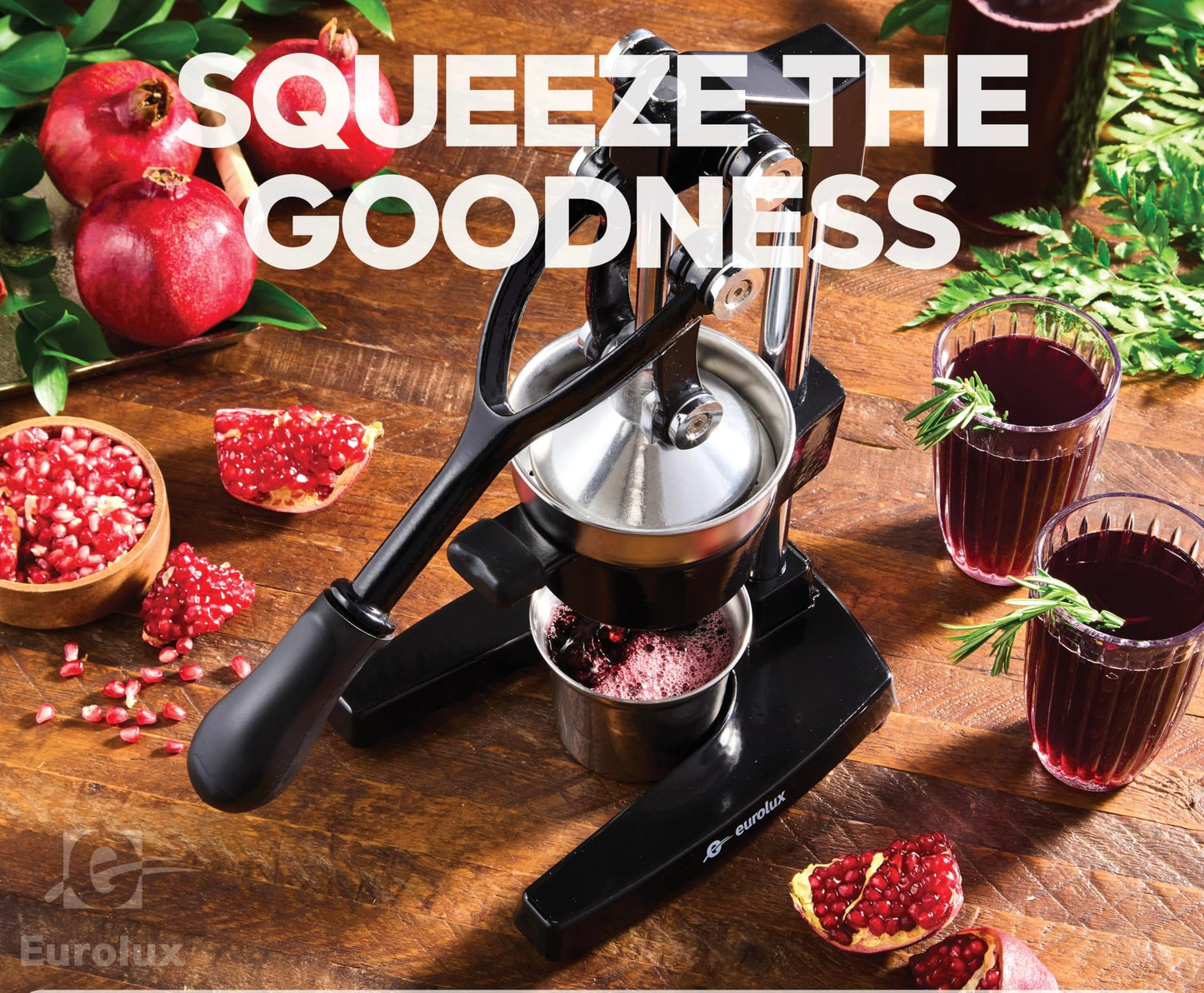 Cast Iron Citrus Juicer with Stainless Steel Cup