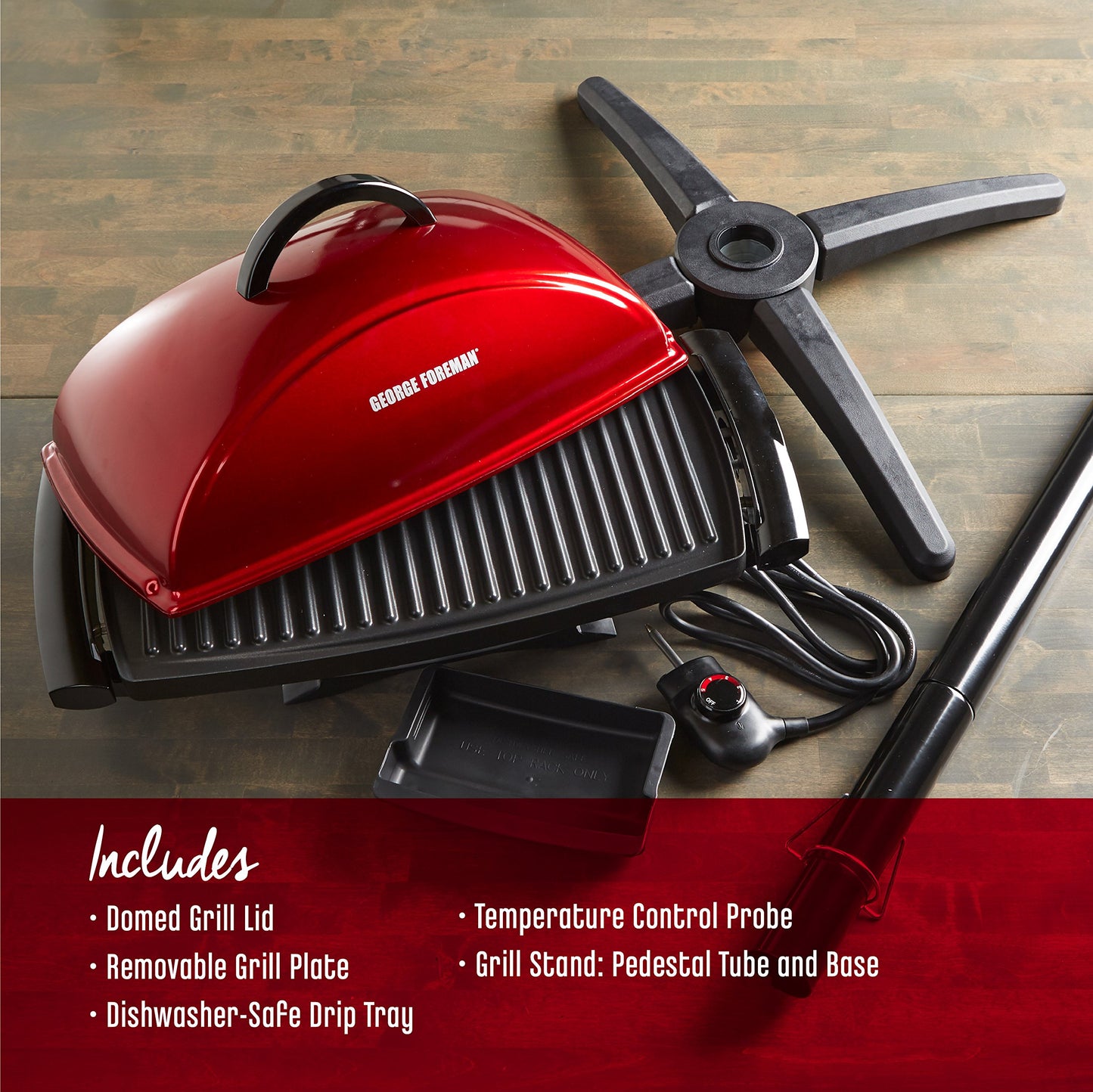 12-Serving Indoor/Outdoor Electric Grill