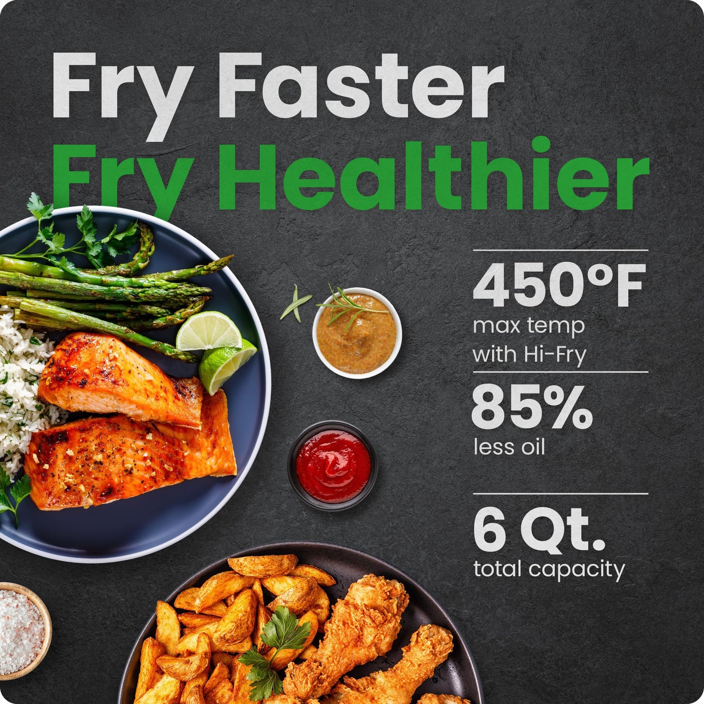 Air Fryer with Rapid Air Cooking Technology